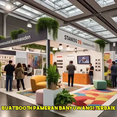 buat booth pameran banyuwangi terbaik